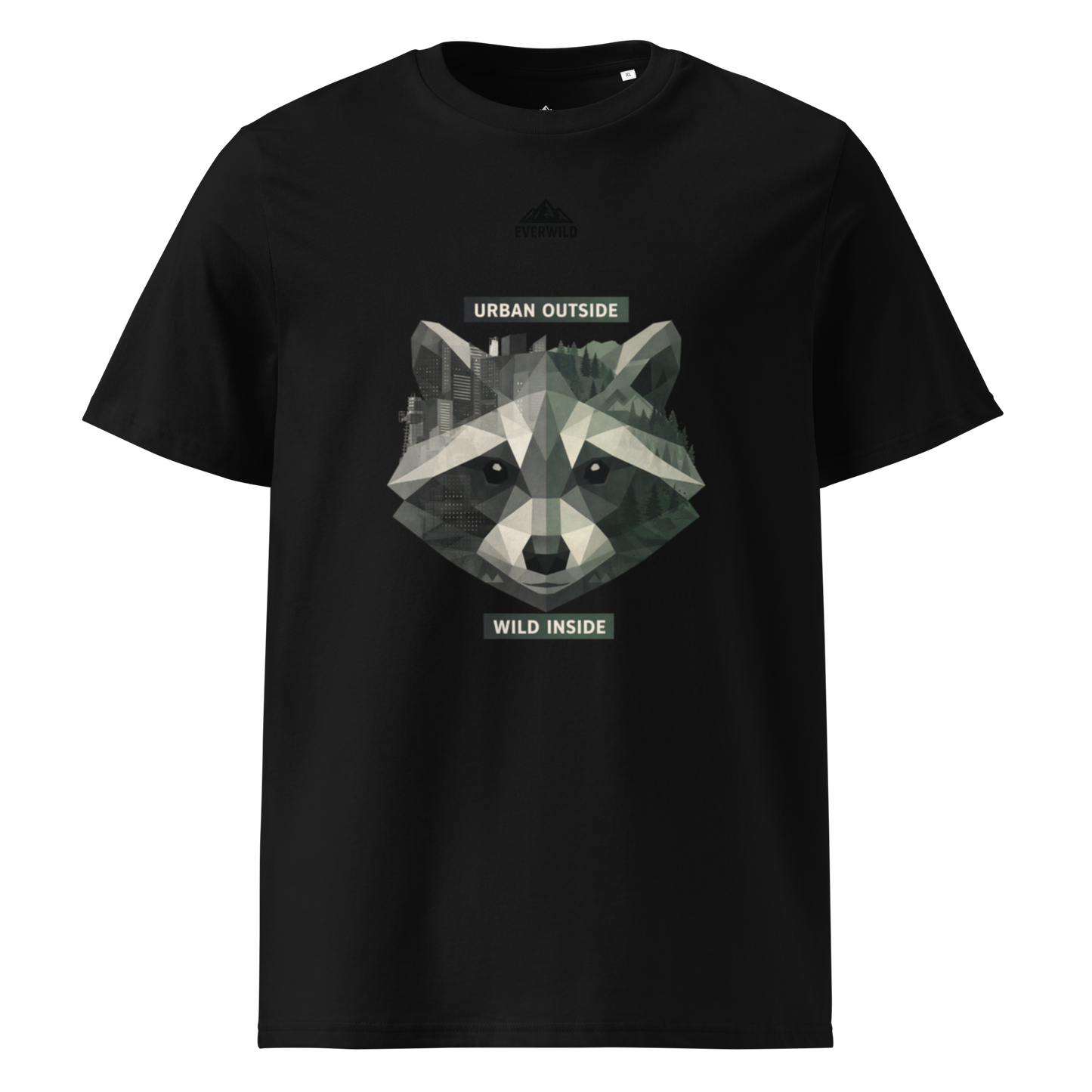 Man's Raccoon Eco T-Shir