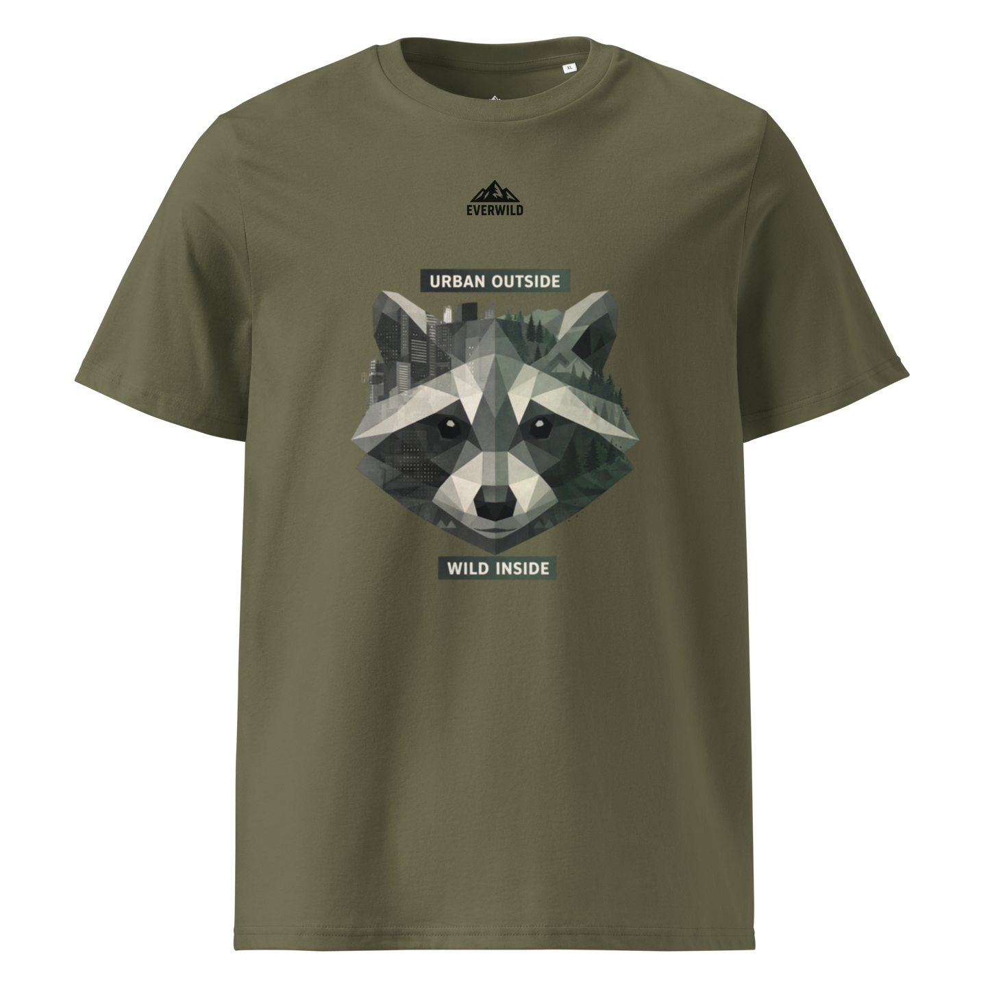 Man's Raccoon Eco T-Shir